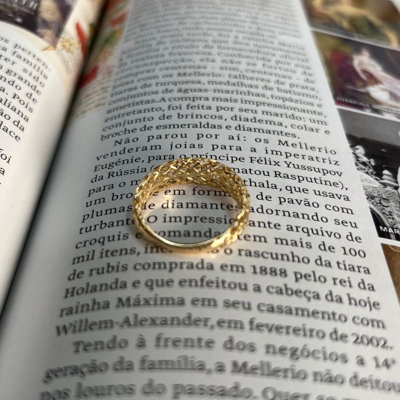 Anel Abys Trama Vazada