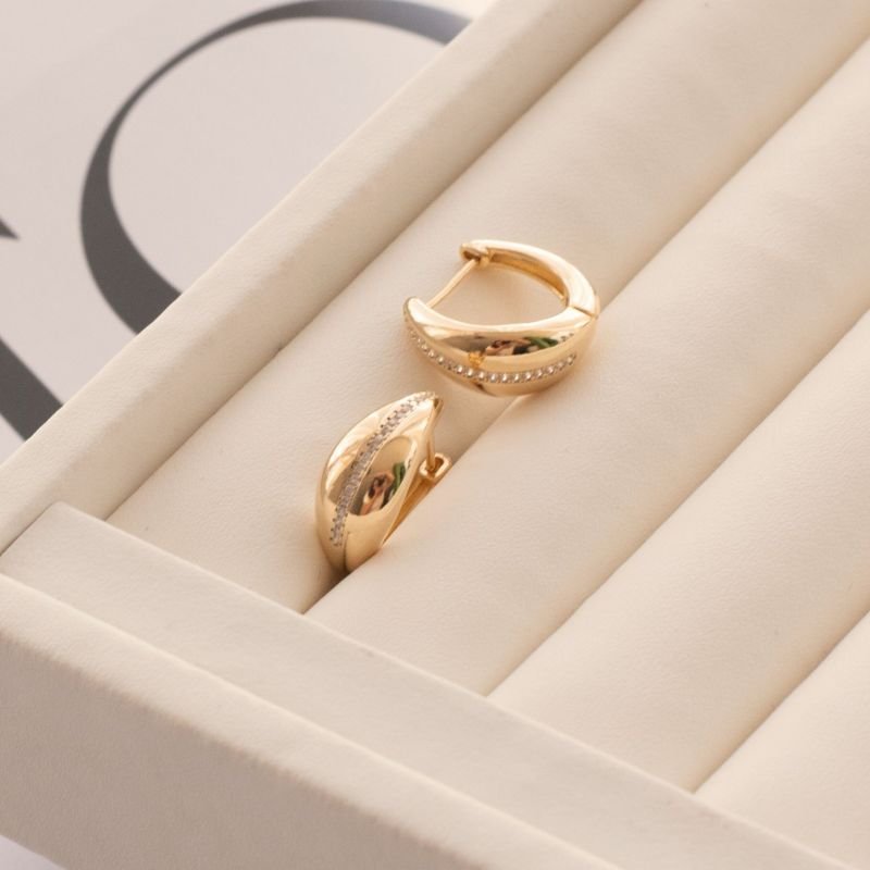 Argola Luah com Cristais