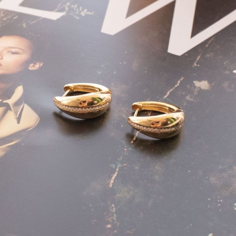 Argola Luah com Cristais