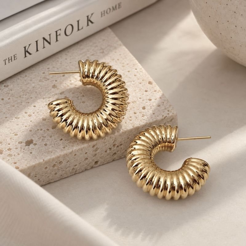 Argola Trend Bold Filetes