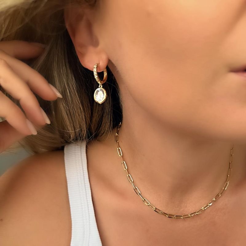 Argolinha Clarit Cristal