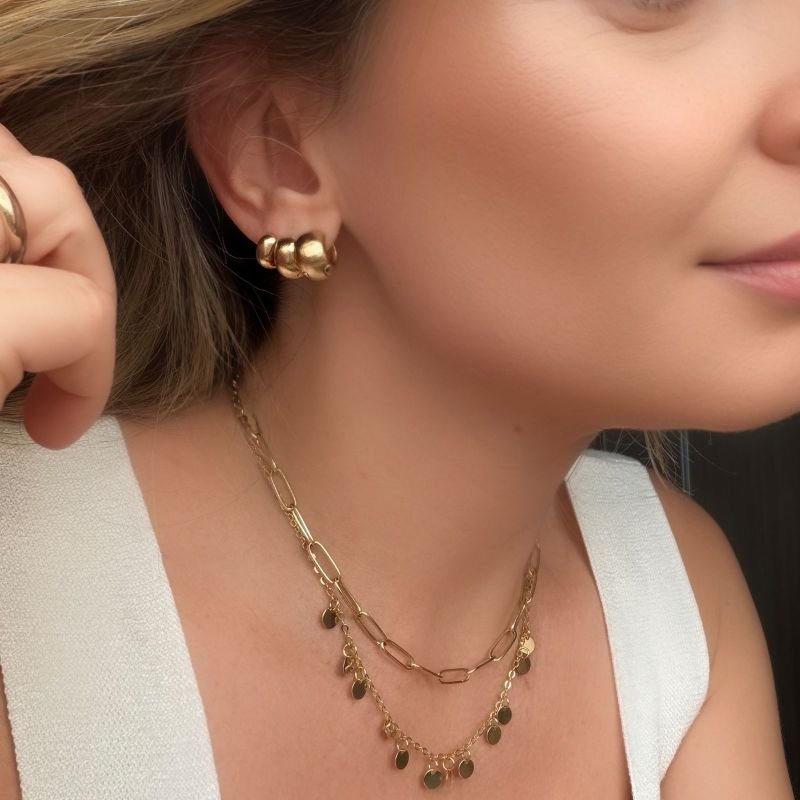 Argolinha de Click Rafaela Fosca Grande