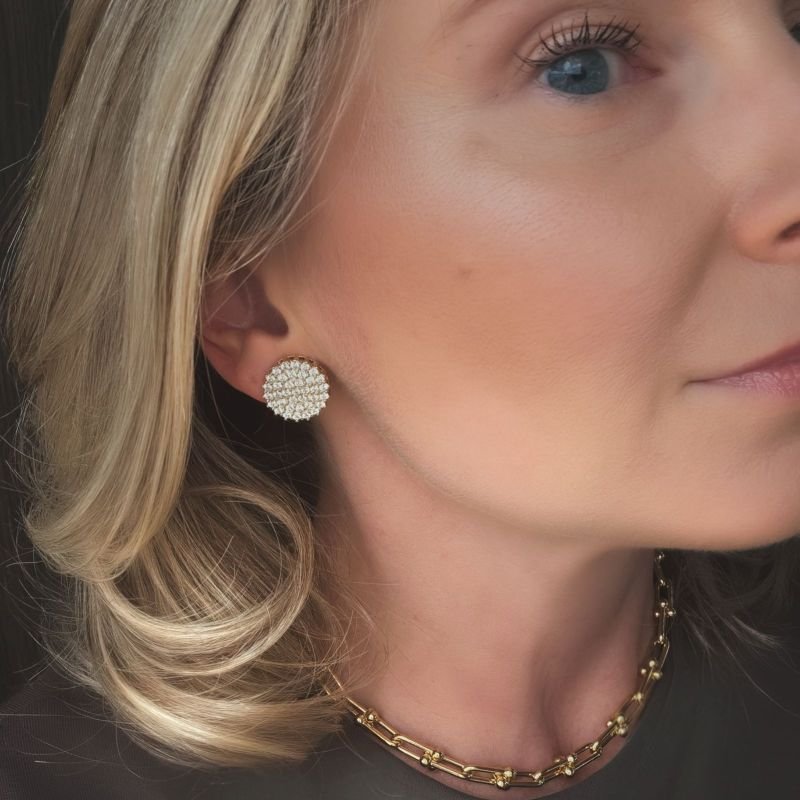 Brinco Lucce Flat Cravejado