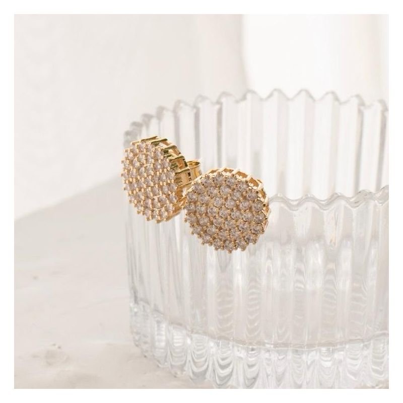 Brinco Lucce Flat Cravejado