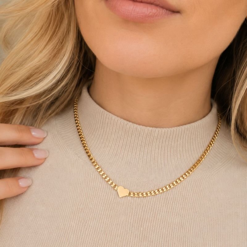 Choker Sandy Coração