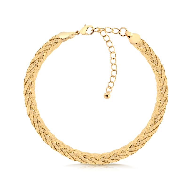 Choker Toscana Trançada