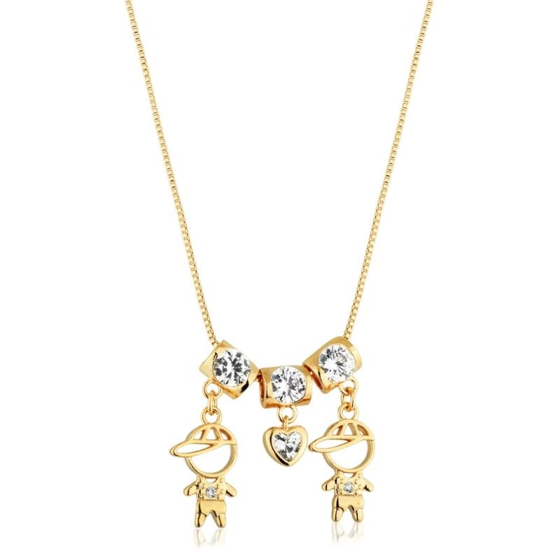 Colar Amores da Vida - Dois Meninos