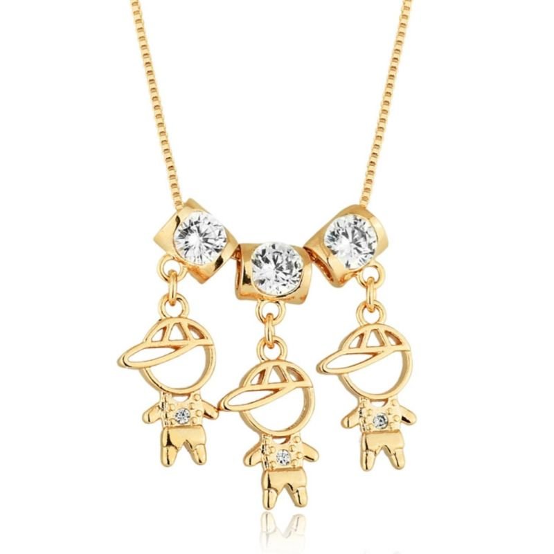 Colar Amores da Vida - Três Meninos