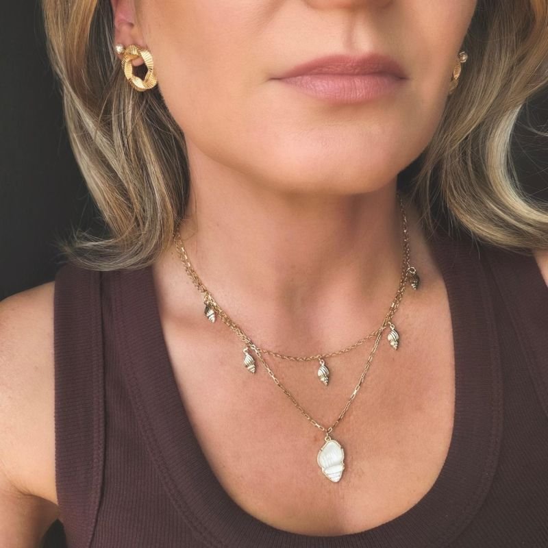 Colar Floripa Conchinhas Delicadas