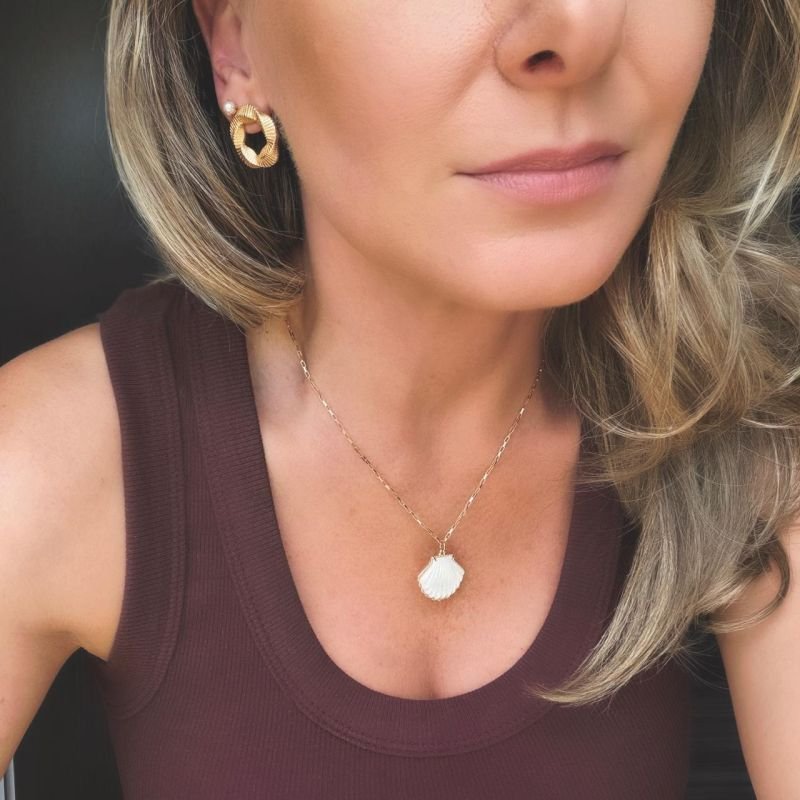 Colar Maragogi Concha Madrepérola