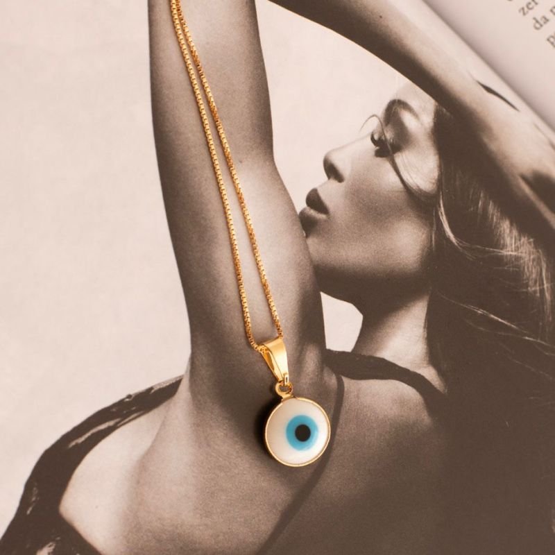 Colar Proteção Olho Grego