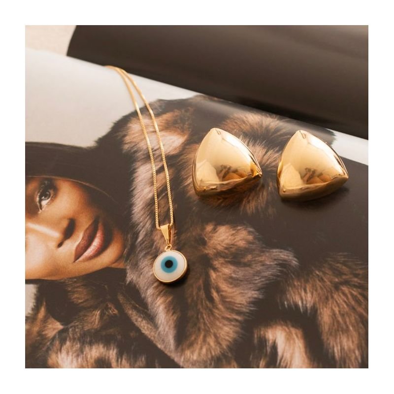 Colar Proteção Olho Grego