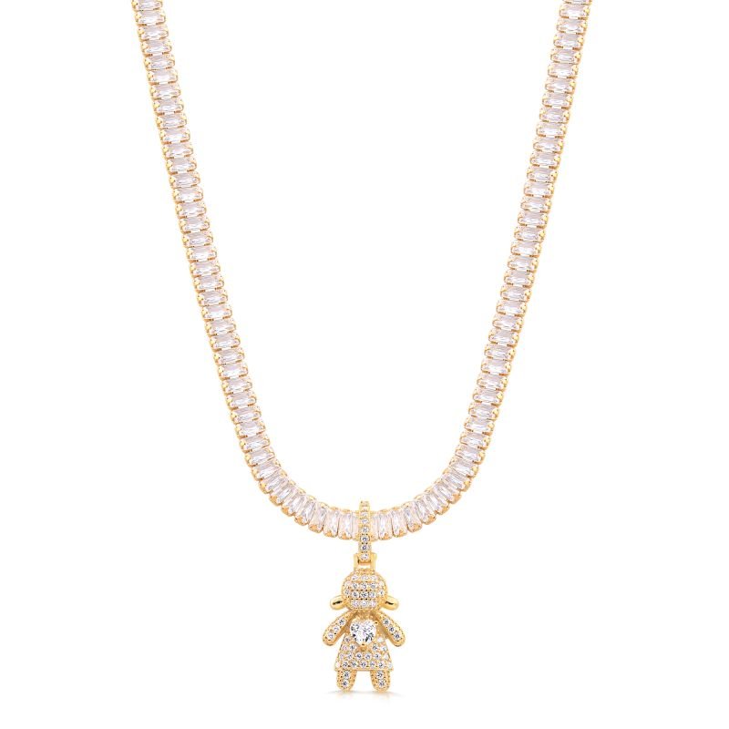 Colar Riviera Menina Cristal