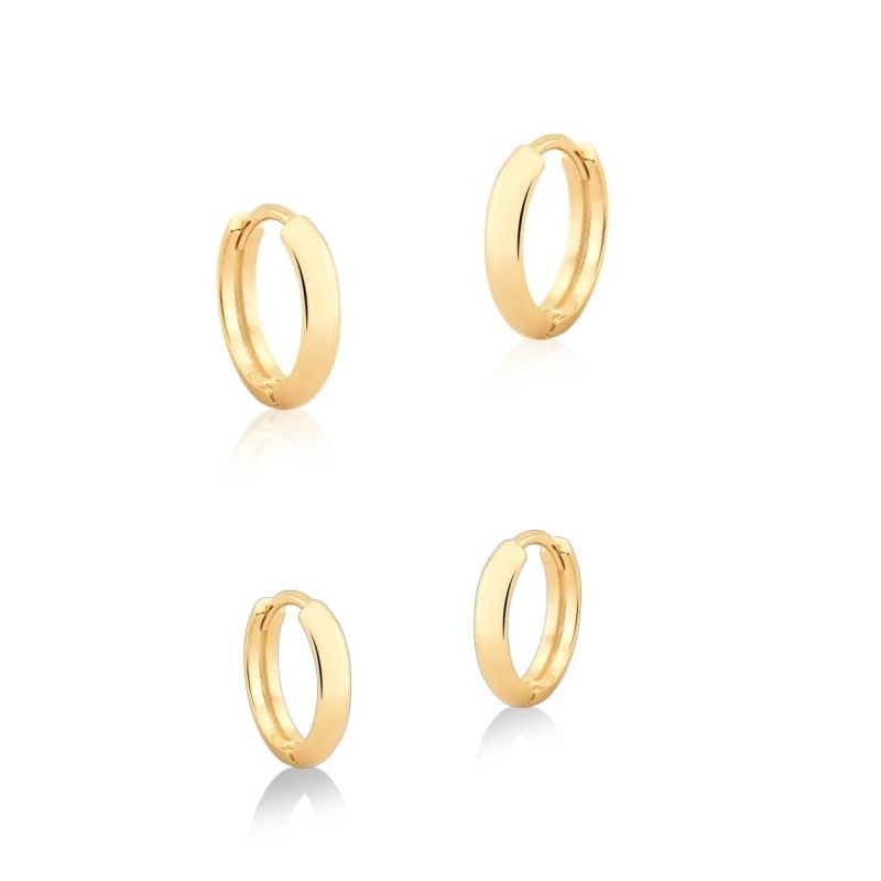 Duo de Argolinhas Teodora Básicas