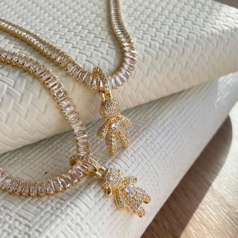 Pingente Menina Cristal - AVULSO