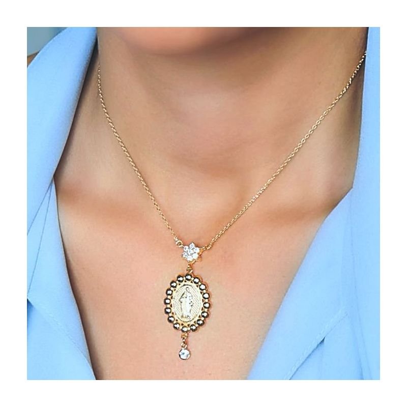 Colar Medalha Nossa Senhora Das Graças