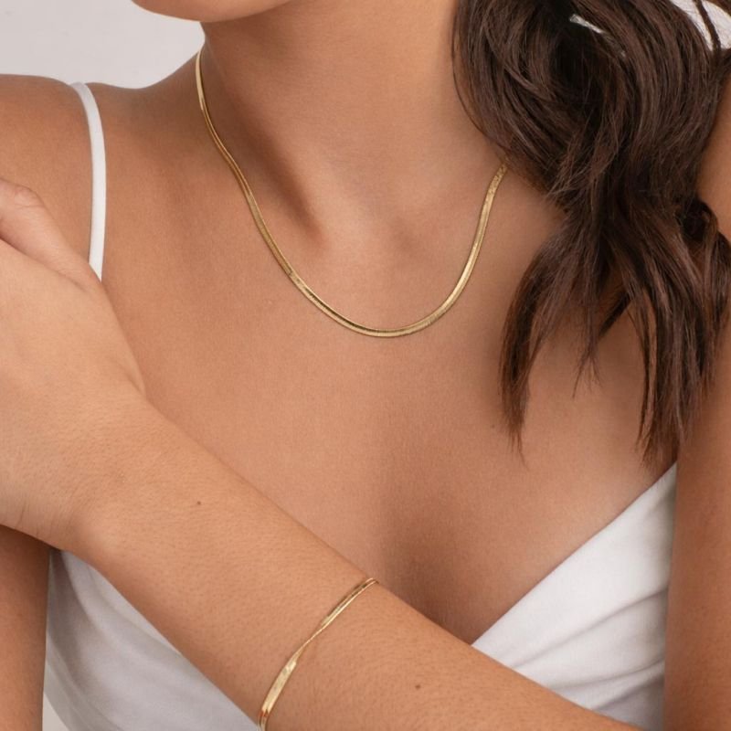 Pulseira Flat Malha Fita