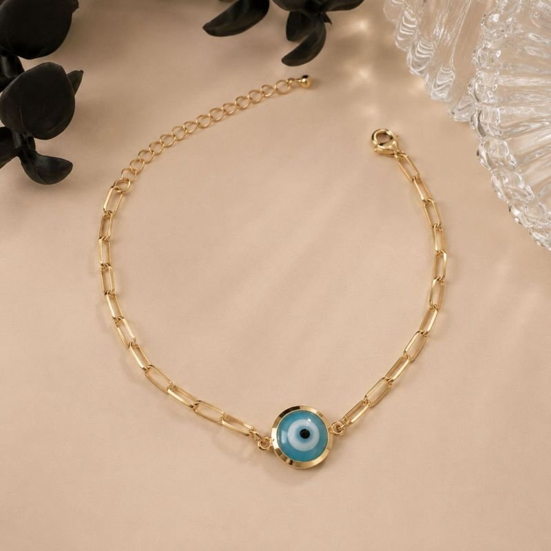 Pulseira Olho Grego Azul