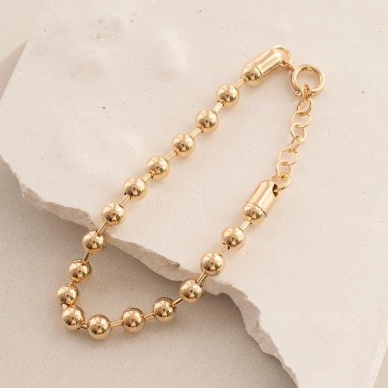 Pulseira Viena Bolas Lisas