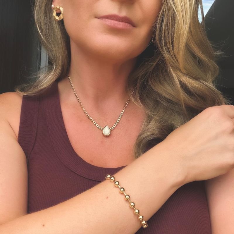 Pulseira Viena Bolas Lisas