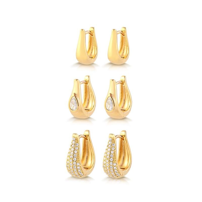 Trio de Argolas Amalfi