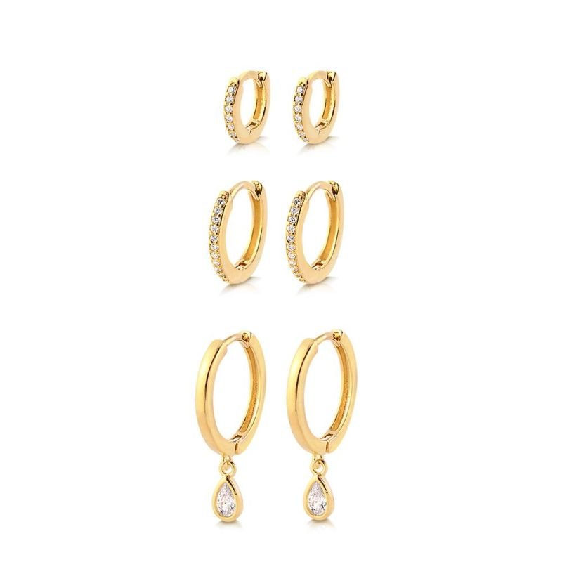 Trio de Argolas Breeze