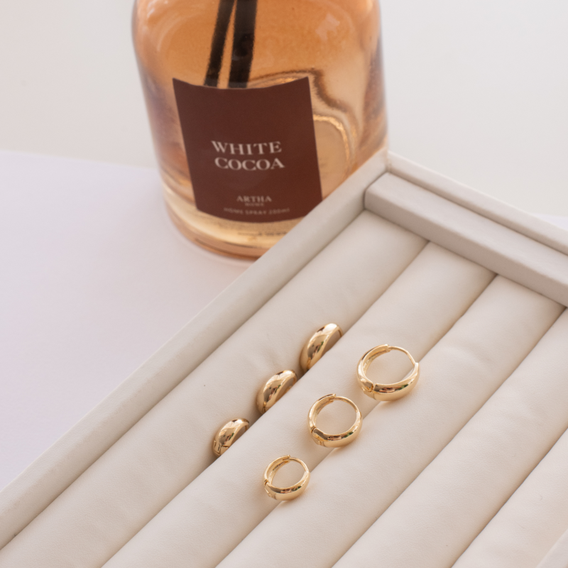 Trio de Argolinhas Gaby Básicas